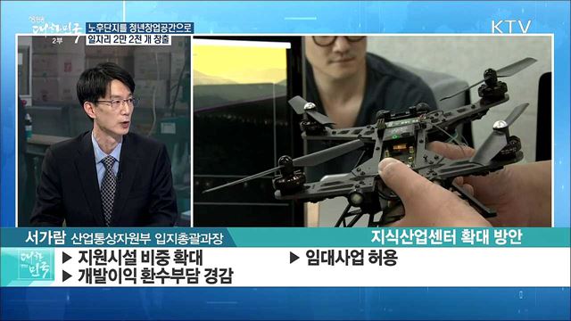 노후단지를 청년창업공간으로...일자리 2만 2천 개 창출 [정책 공감]