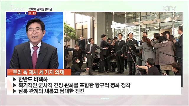 2018 남북정상회담 D-10