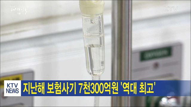 지난해 보험사기 7천300억원 '역대 최고' 