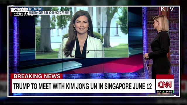 북미정상회담 '6월 12일·싱가포르'..외신도 일제히 속보 [월드 투데이]