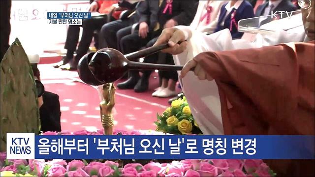 내일 부처님 오신 날···가볼 만한 명소는