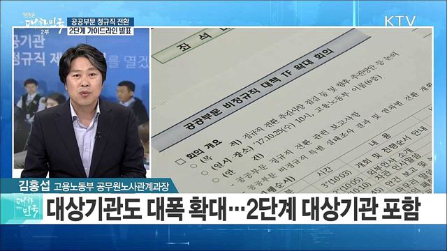 공공부문 정규직 전환···2단계 가이드라인 발표 [정책 공감]