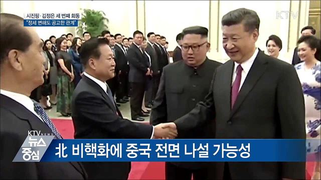 북중정상회담 "정세 변해도 공고한 관계"