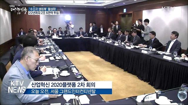 '수소차 생태계' 만든다···2조 6천억 원 투입