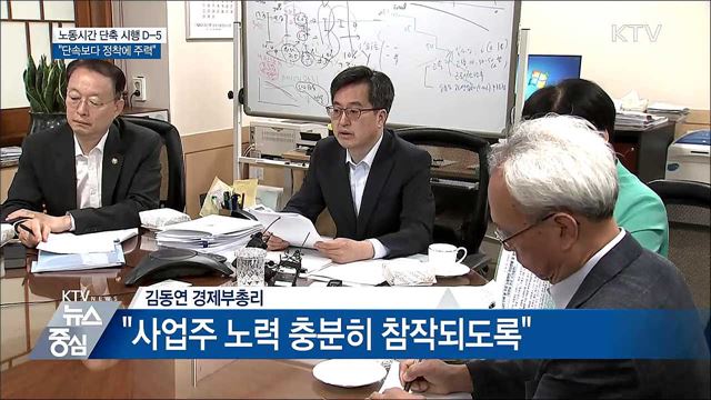 김동연 부총리 "단속보다 제도 정착 주력"