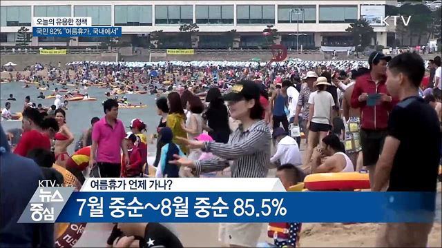 국민 절반 "여름휴가 간다"···10명 중 8명은 '국내여행'
