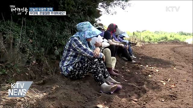 본격적인 무더위···온열질환 주의하세요!