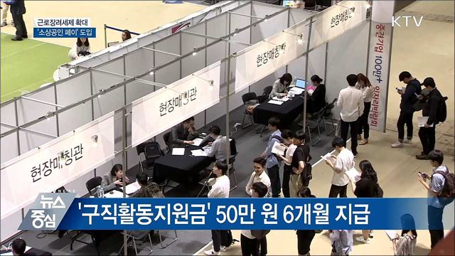 근로장려세제 확대···'소상공인 페이' 도입