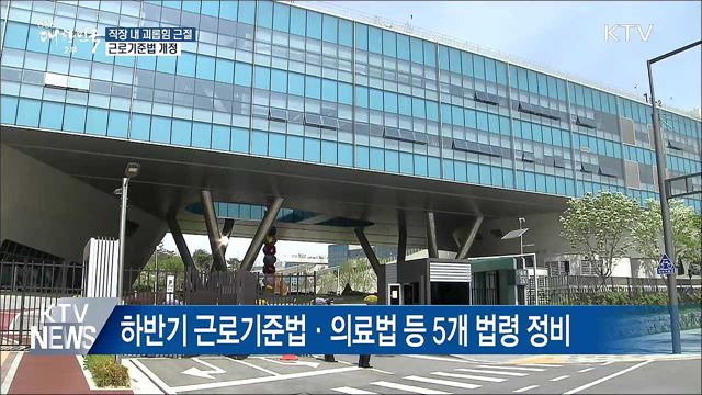 '직장 내 괴롭힘' 뿌리 뽑는다···금지 의무 법령화