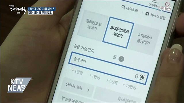 나만의 맞춤 서비스···마이데이터 산업 도입