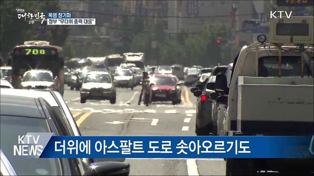 폭염 장기화···"피해 최소화 총력 대응"