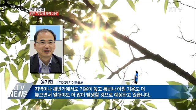 폭염 장기화···"피해 최소화 총력 대응"