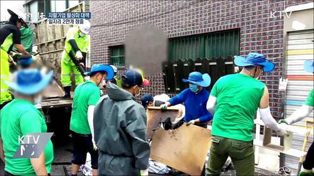 자활기업 활성화로 일자리 2만개 창출