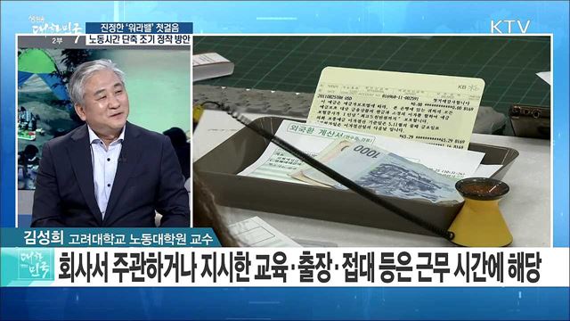 진정한 '워라벨' 첫걸음···노동시간 단축 조기 정착 방안은? [라이브 이슈]