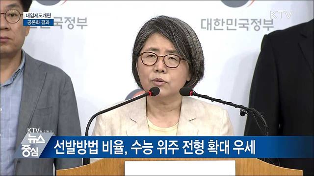 2022학년도 대입제도개편 공론화 결과 [오늘의 브리핑]