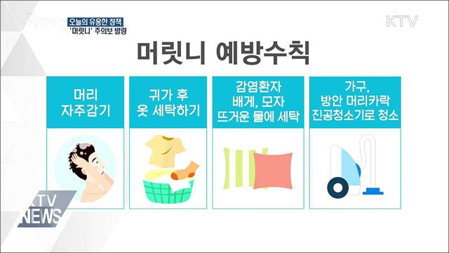 70~80년대 전유물 '머릿니', 다시 유행