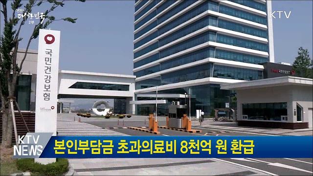 본인부담금 초과의료비 8천억원 환급