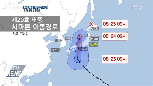 '야생황소' 시마론 북상···태풍 세력 키울까