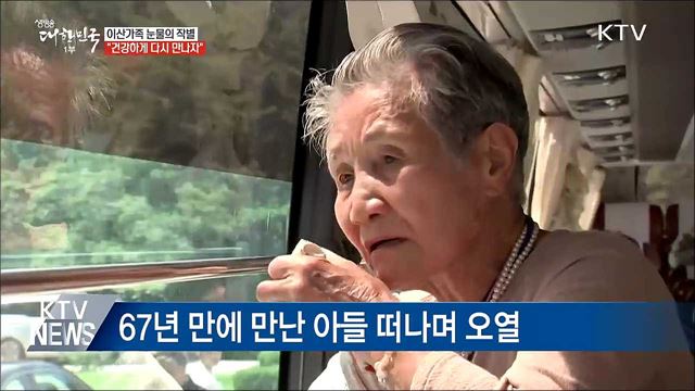 "꼭 다시 만나자" 이산가족들 눈물의 작별