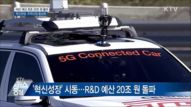 혁신성장 가속화··· R&D 예산 첫 20조 돌파