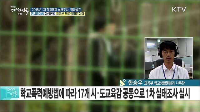 다시 고개 드는 학교폭력···'2018년 1차 학교폭력 실태조사' 결과발표! [e 브리핑]