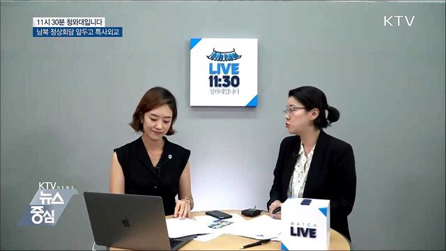 남북 정상회담 앞두고 특사외교