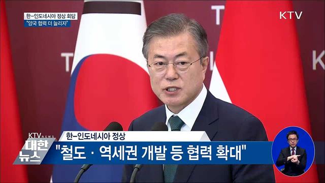 한-인니 정상회담···'특별전략적 동반자관계' 강화