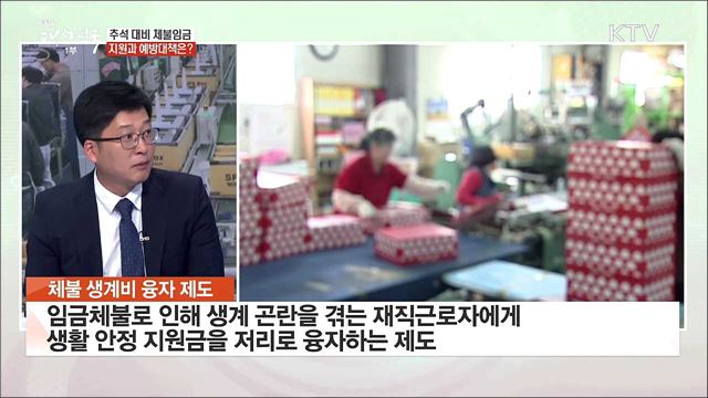 추석 대비 체불임금 지원과 예방대책은?