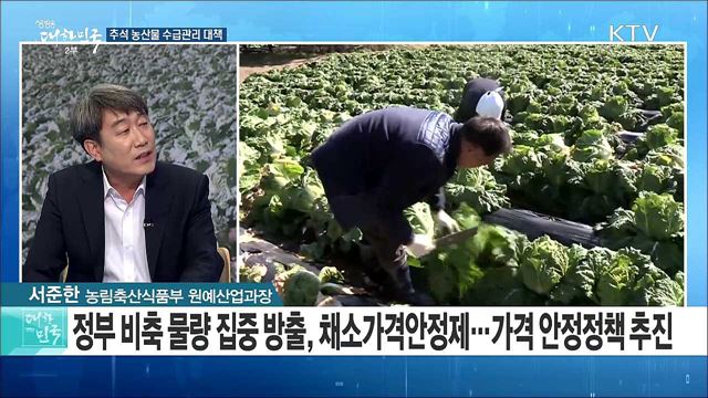 명절 맞이 농산물 대란···올 추석 농산물 수급관리 대책은? [라이브 이슈]
