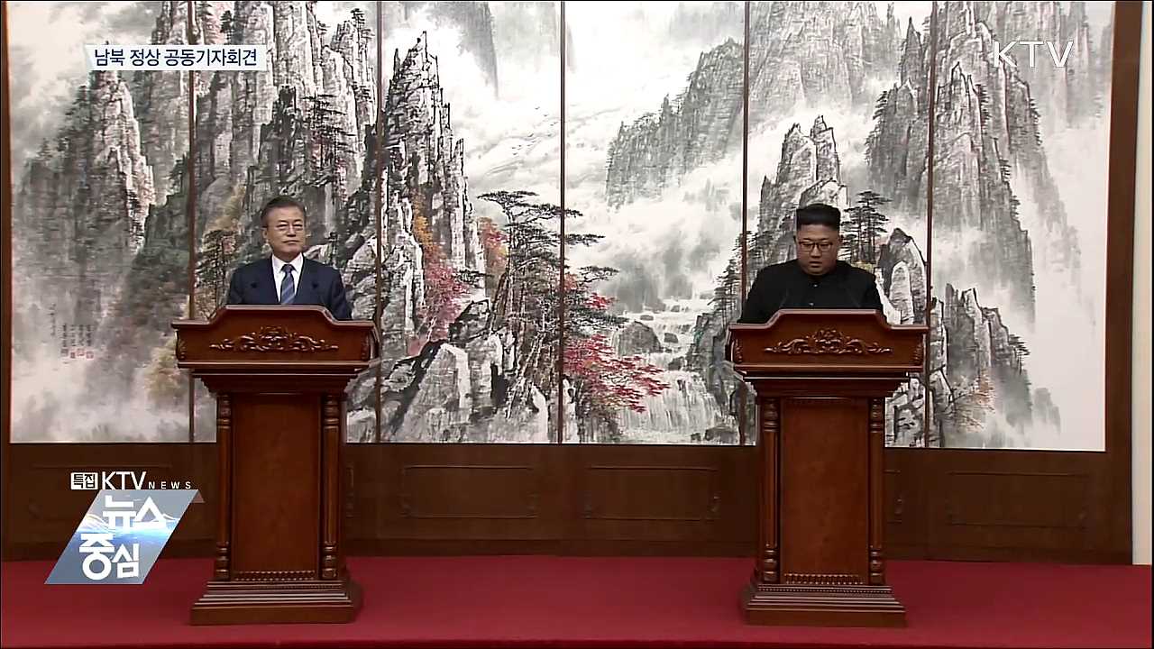 남북 정상 공동기자회견