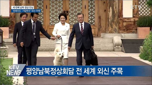 퍼레이드·기립박수···외신이 주목한 명장면