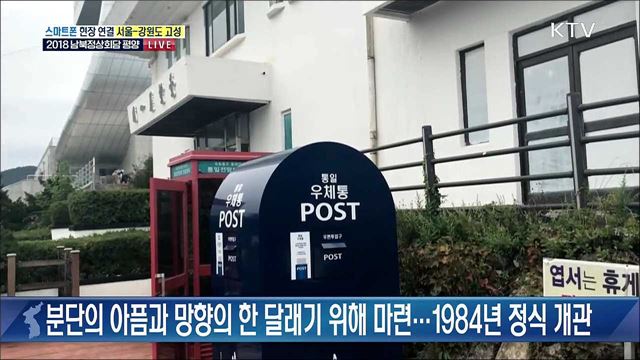 금강산·해금강을 한눈에! 고성 통일전망대