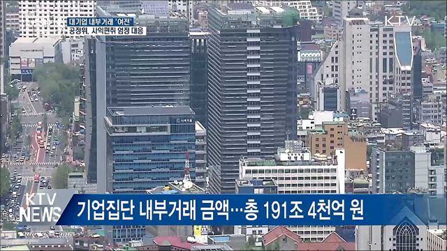 기업 내부거래 '여전'···공정위, 사익편취 엄정 대응