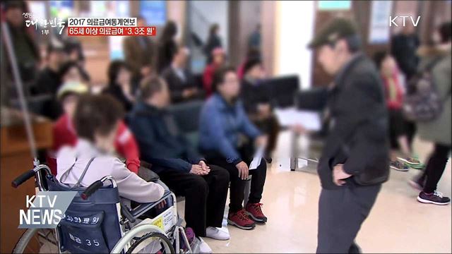 65세 이상 어르신 의료급여 3.3조 원···'1인당 650만 원'