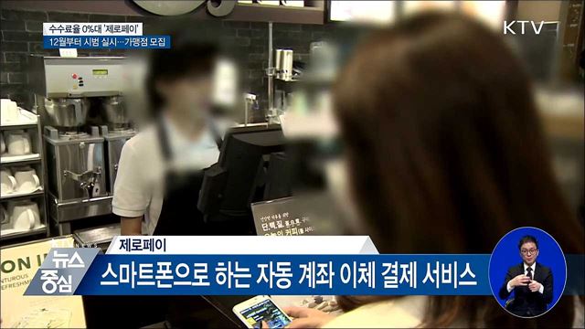 수수료율 0%대 '제로페이'···가맹점 모집 시작