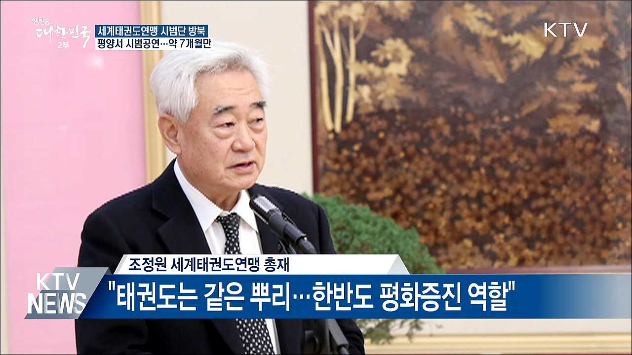 남북 태권도, 평양서 7개월 만에 재회