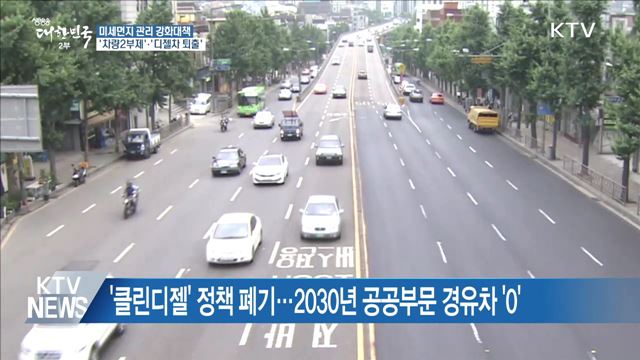 "고농도 미세먼지도 재난"···저감 대책 강화