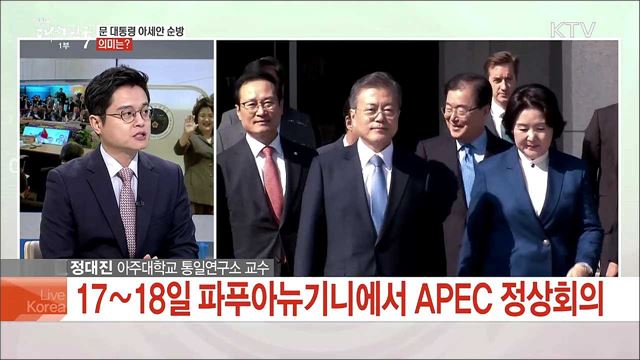 문 대통령 오늘 출국···아세안·APEC 정상외교 과제는?