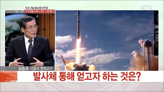 우주산업의 새 시대를 열 한국형발사체에 거는 기대는?