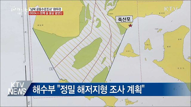 '남북 공동수로조사' 마무리···660km 물길 열었다