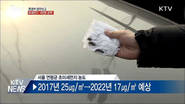 환경부, 내년 미세먼지 '4만톤 감축' 목표