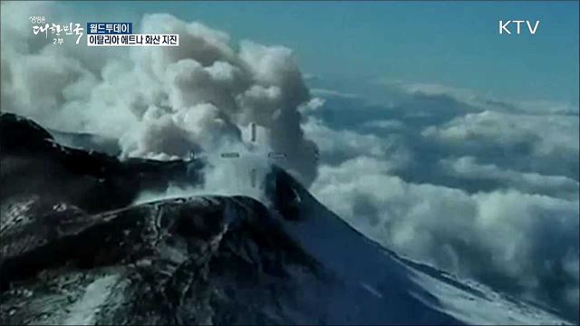 이탈리아 에트나 화산, 이재민 400명 발생 [월드 투데이]