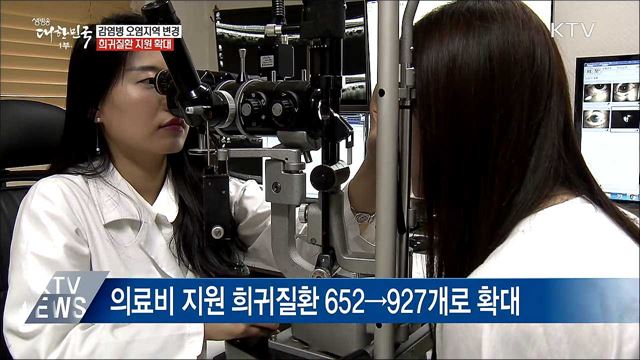 새해 감염병 오염지역 변경···희귀질환 지원확대