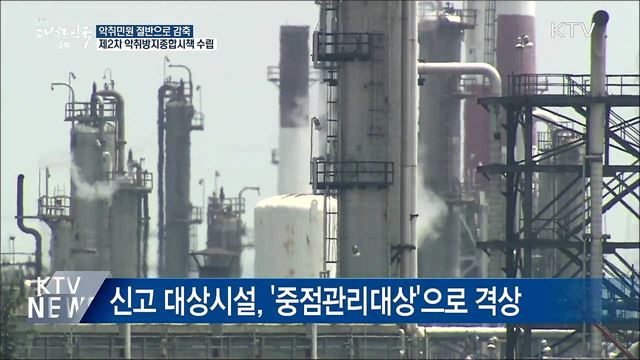 악취 민원 2028년까지 절반으로 줄인다