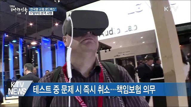 17일부터 '한국형 규제 샌드박스' 첫 도입