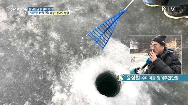 빙어도 잡고, 썰매도 타고! 물맑은 양평 빙어축제