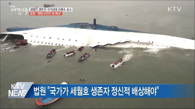 세월호 생존자 국가상대 손배소 승소