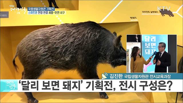 멸종위기동물과 돼지의 모든 것! 국립생물자원관 기획전