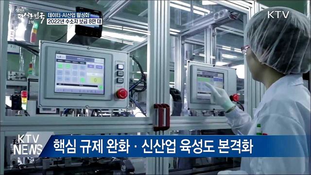 데이터·AI산업 활성화···2022년 수소차 보급 8만대