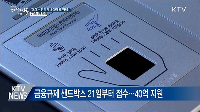 "올해는 핀테크 골든타임···집중 지원"